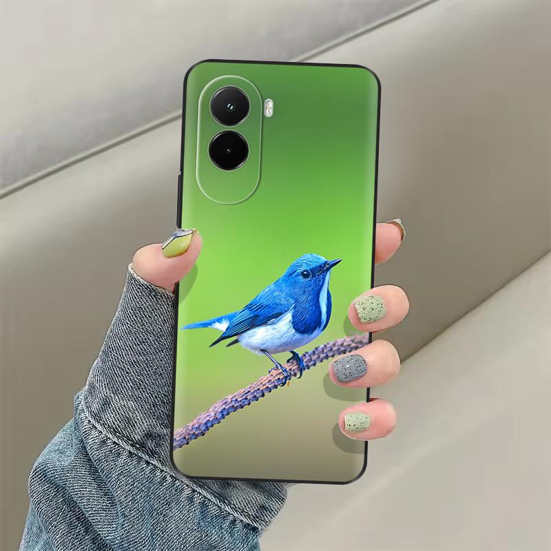 Мягкий чехол для Xiaomi Poco M7 4G Чехол Мультяшная задняя крышка для Xiaomi Poco M7 Pro 5G Защитный бампер с животным PocoM7 m 7 Крутые сумки