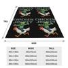 Флисовое одеяло Chicken Jockey, одеяла для игры Zombie Game для кровати, путешествий, ультрамягкий плюш, тонкое одеяло,