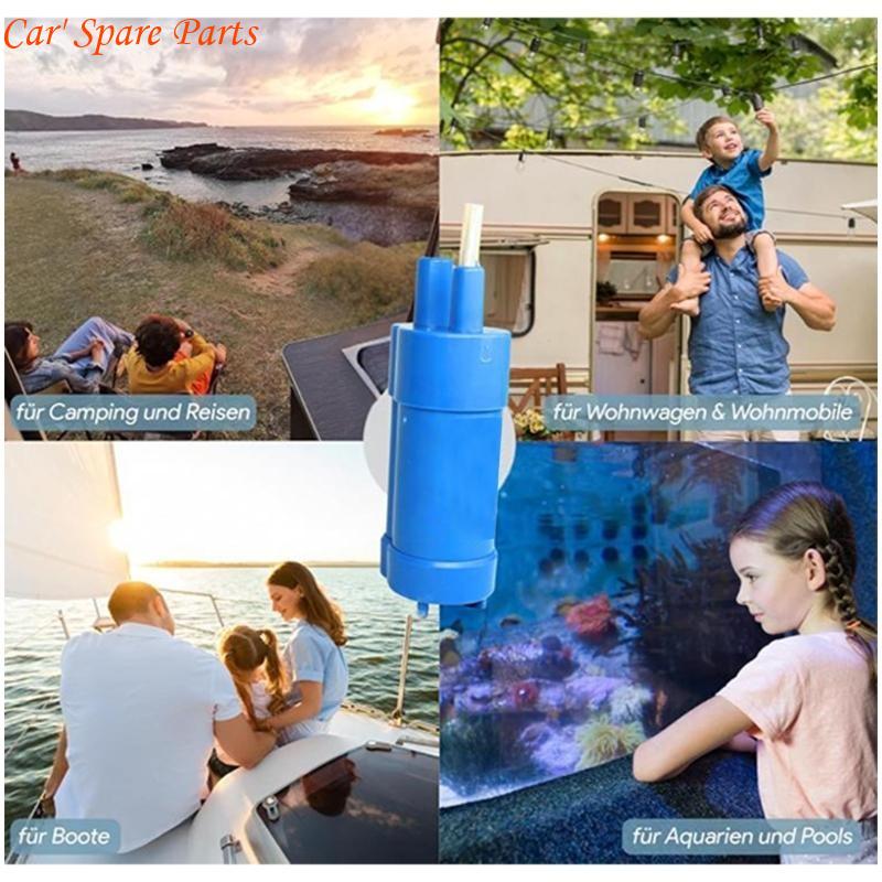 Y4UA Corrosion Resistant Water 12V 24V For Travel Motorhomes Campers Featuring Quiet High Performances