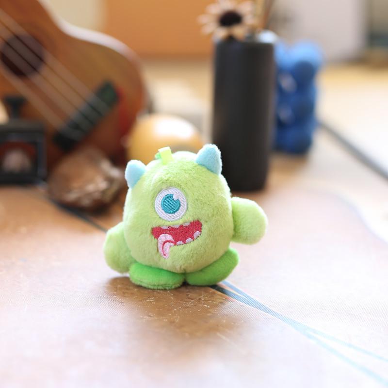 Милый маленький монстр кулон плюшевая игрушка кукла большеглазая сумка подвесное украшение брелок кукла кукла