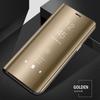 View Smart Mirror Magnetic Case For Apple iPhone 15 14 13 12 11 XS Pro Max Mini X XR 6 6s 7 8 Plus Luxury phone Flip Stand Cover