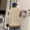 Высококачественный свободный ветрозащитный плащ в корейском стиле с пэчворком 2025 года - Модная короткая куртка Осень/Зима