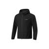 Li Ning Leaf Edge Water Resistant UV Protection Windproof Breathable Solid Color Hooded Straight Fit Comfortable Jacket Men Jackets Black AFDU689-8