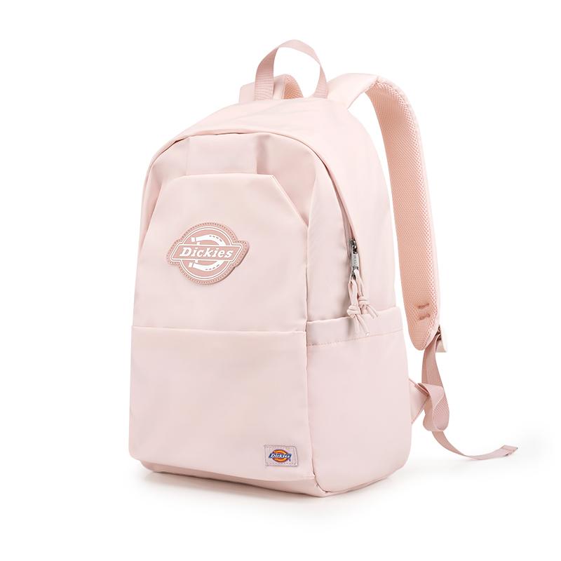 Dickies Leather Logo Lightweight Large Capacity Student Commuter Laptop Backpack Unisex Backpack DK-B030