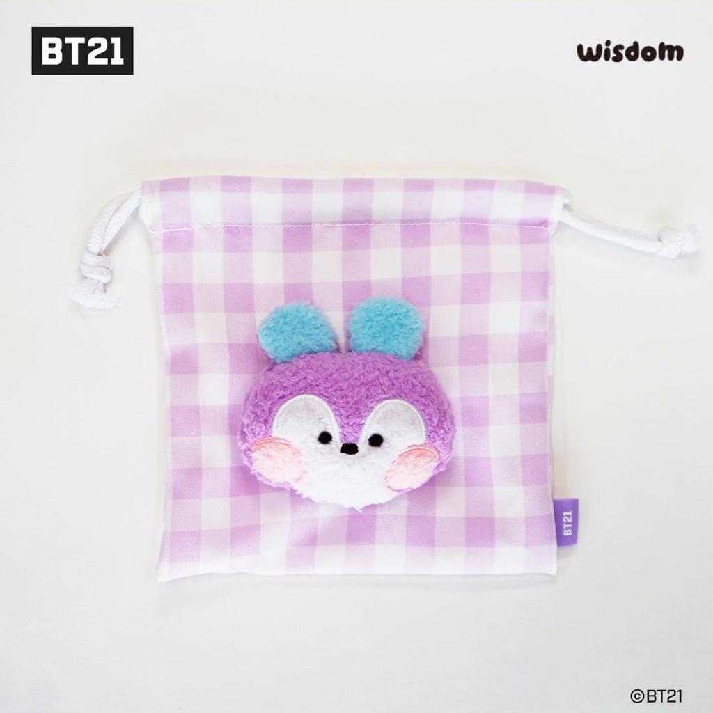 BTS (Бантан Бойз) Мини-чехол для лица BT21, Официальный, Оригинальный, Аутентичный, K-POP, idol