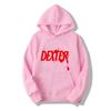 2022 Мужские летние хлопковые с принтом худи с длинным рукавом DEXTER худи Top Размер S-XXXXL