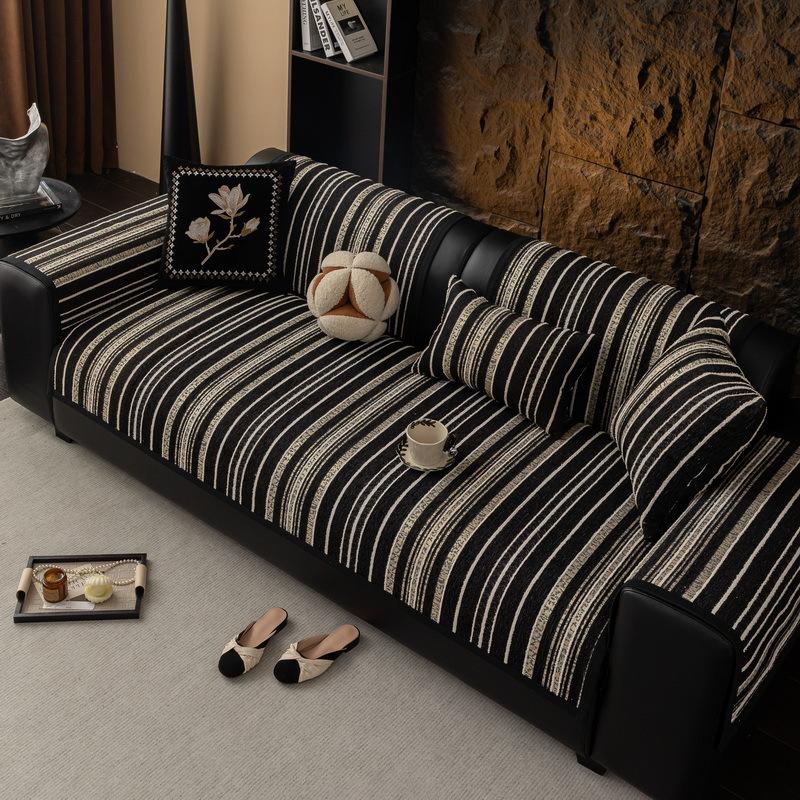 Chenier Sofa Cushion  New Four-Season Universal Light Luxury High-End Sofa Seat Cushion Non-Slip Cover Cover Cloth