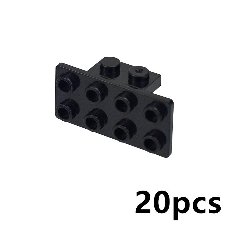 Кронштейн MOC 20 шт. Совместимый 93274 21731 Строительные блоки 1x2-2x4 Коллекции Массовая поддержка Игрушка для высокотехнологичного набора
