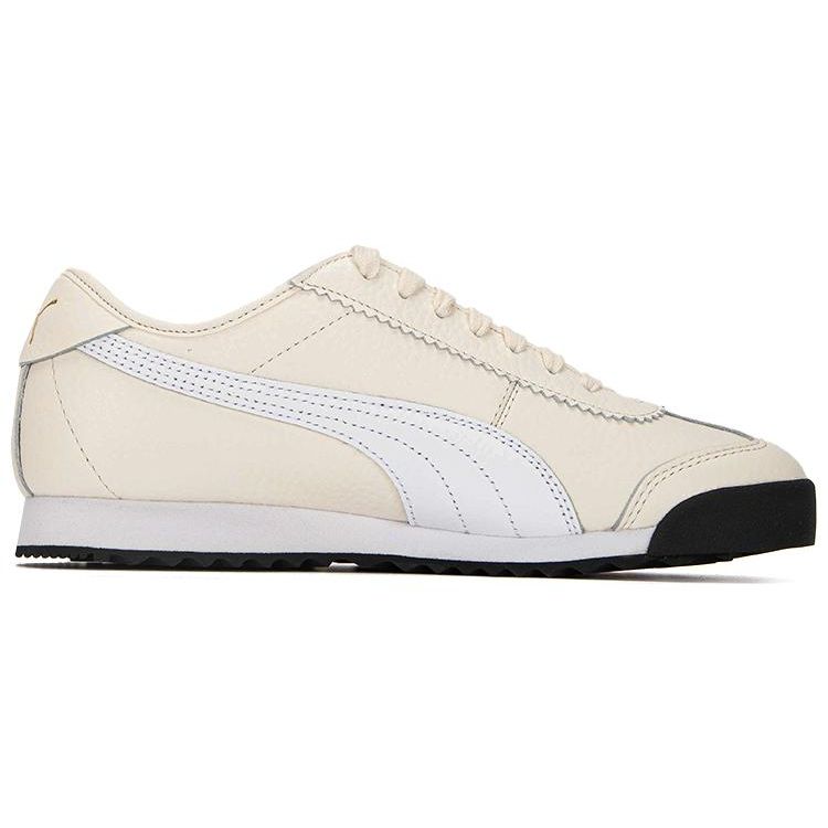 Puma Roma 68 Винтажные кожаные кроссовки Кроссовки унисекс Молочно-белый 370051-07