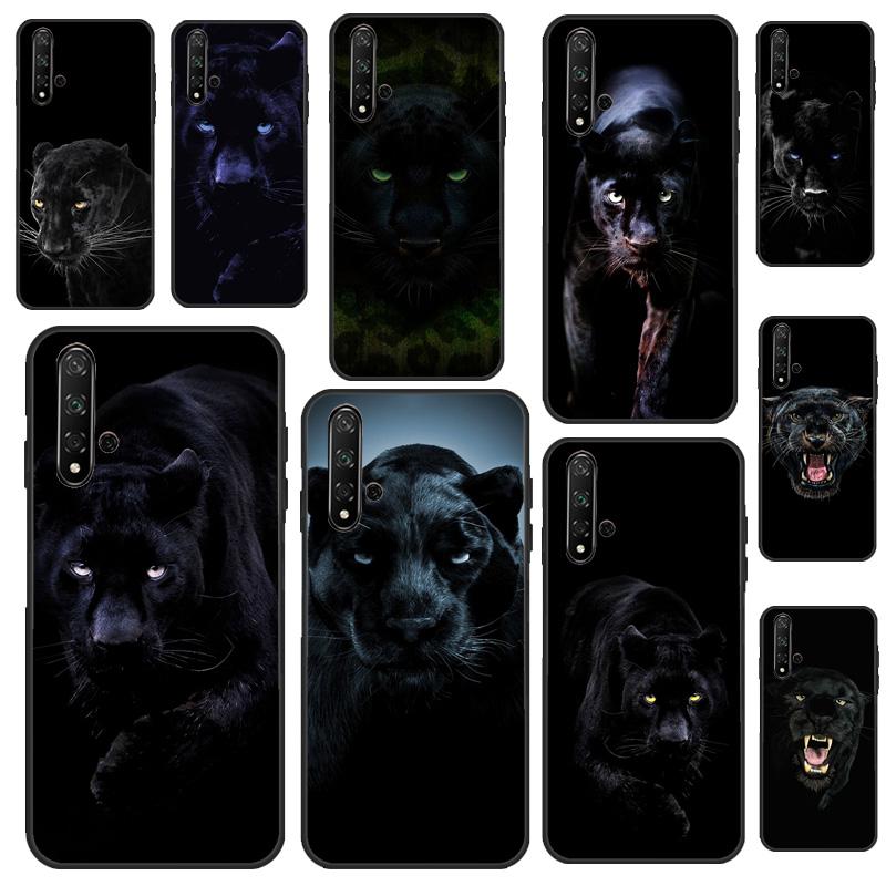 Чехол с животным Пантера для Huawei P30 P20 P40 P60 Pro P Smart Nova 9 5T Honor Magic 5 Lite X8 X9a 50 70
