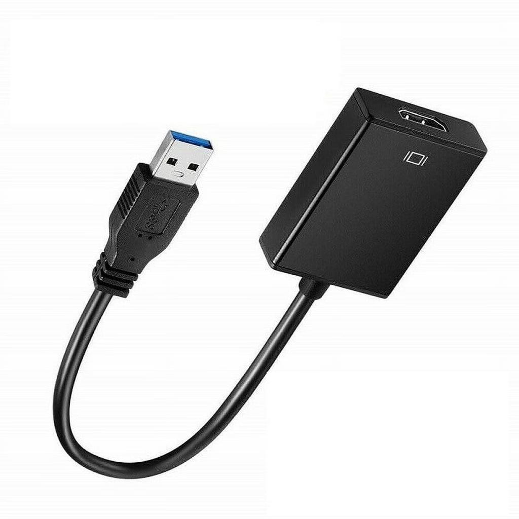 USB 3.0 на HDMI Адаптер Кабель HDTV Конвертер Поддержка 1080P Видео Выход Plug and Play USB на HDMI Адаптер Дисплея для ПК Ноутбука Монитора