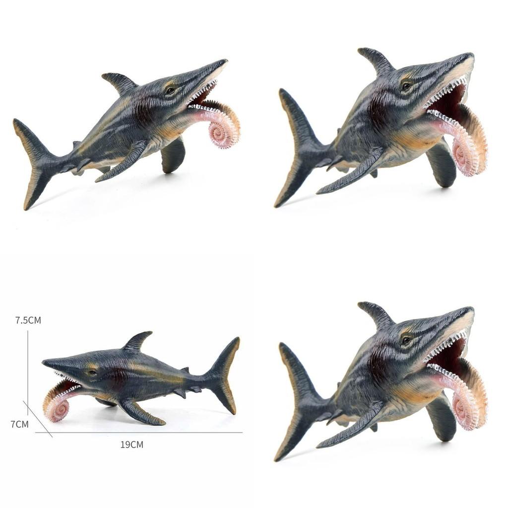 Dinosaur Marine Helicoprion Model For Kids Educational Pvc Realistic Toy
