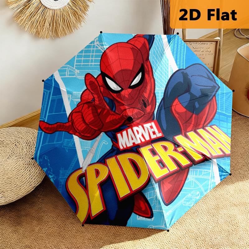 1pc Spider-Man umbrella Portable 8-rib structure suitable for all seasons, home, travel, outdoor umbrella
