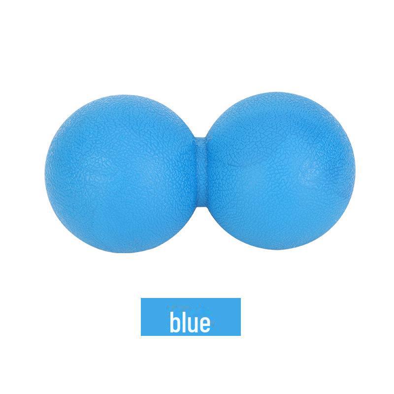 Rubber Peanut Massage Ball for Muscle Relaxation and Fascia Release