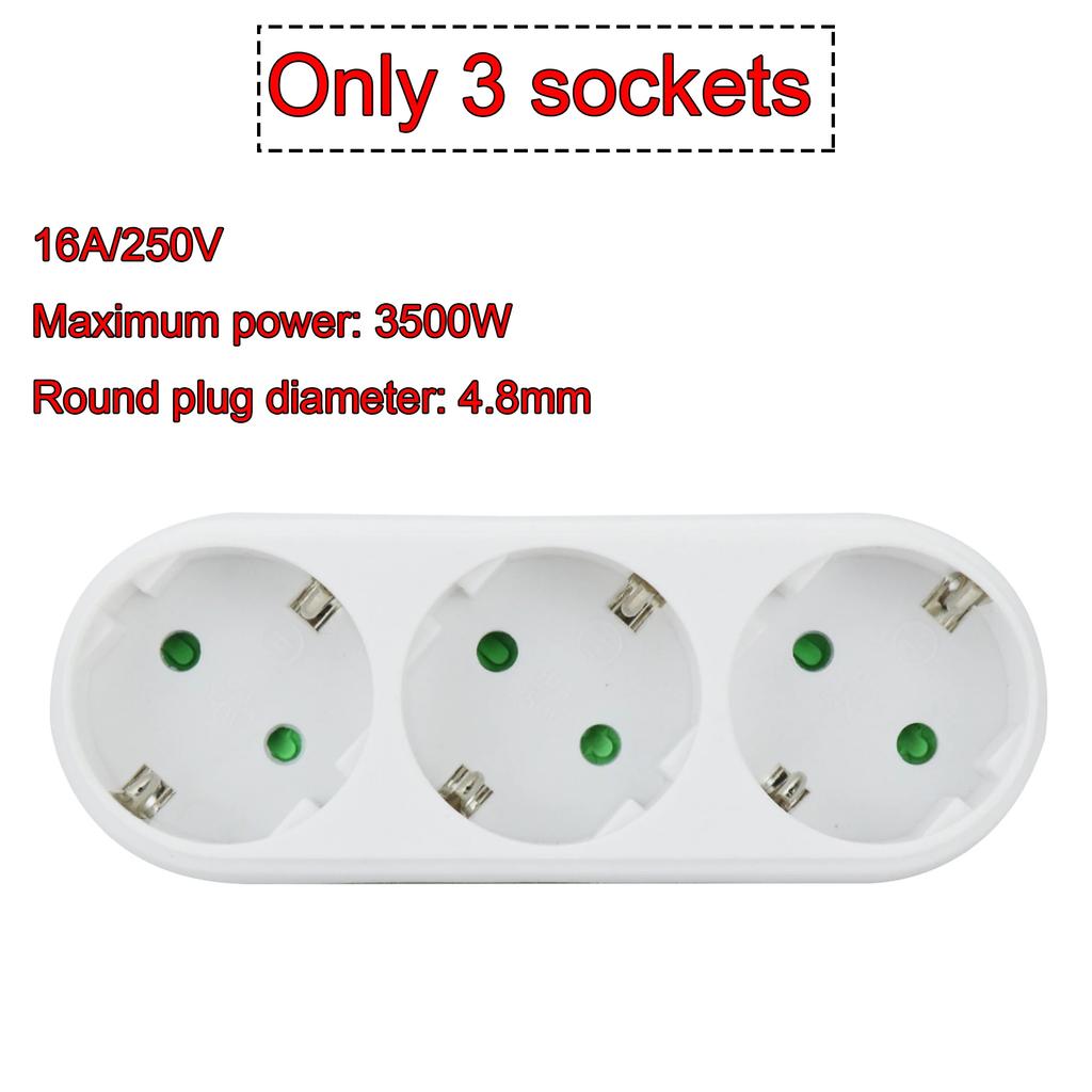 Розетка питания ЕС Европейский стандарт Конвертер Удлинитель Розетка питания 2-контактная вилка Испания Германия AC Конвертер Адаптер Для домашнего использования