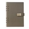 A5 6-Hole Hollow Notebook Loose-Leaf Journal Business Portable Magnetic Buckle Notebook