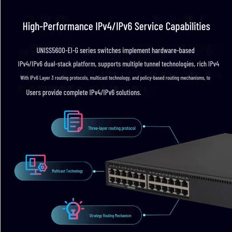 UNISound S5600-30C-EI-G Enterprise Ethernet Switch