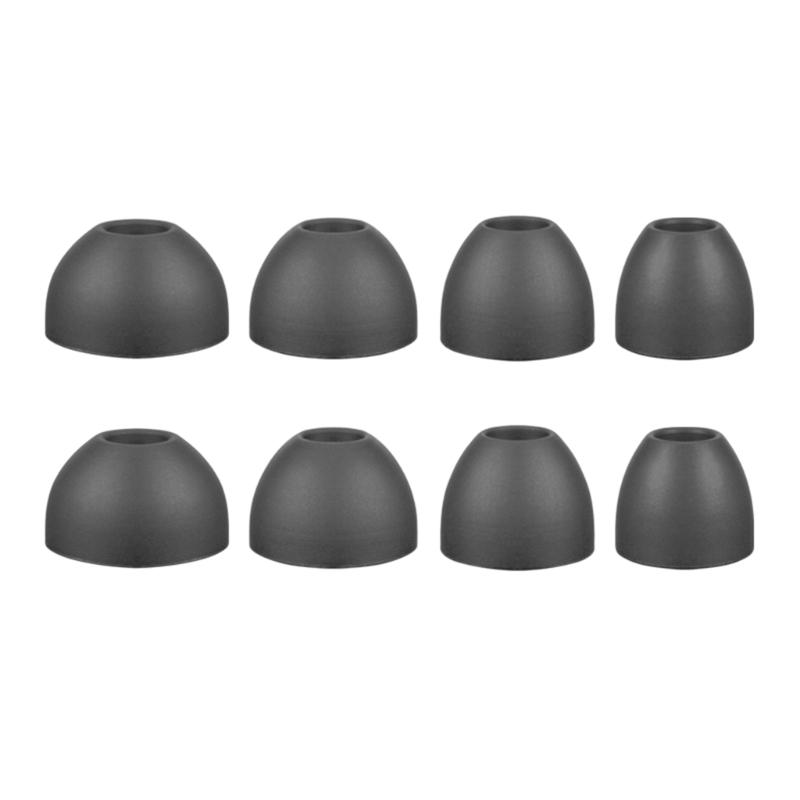 Мягкие силиконовые насадки для наушников-вкладышей, надежные и долговечные, 4 размера, 8 шт.