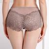 Large Size Panties Sexy Lace Women's Hollow Out Underpants High Waist Cotton Crotch Briefs Boyshorts for 100kg