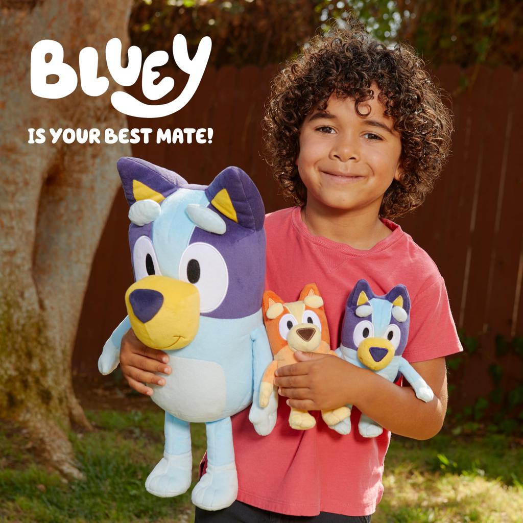 Bluey Heeler Family Plush Set 4 плюшевые фигурки эксклюзивно для Amazon 7-8"