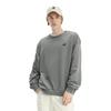 New Balance Толстовки Мужские Серые С Круглым Вырезом Умеренный Обычный AMT33344-TAG