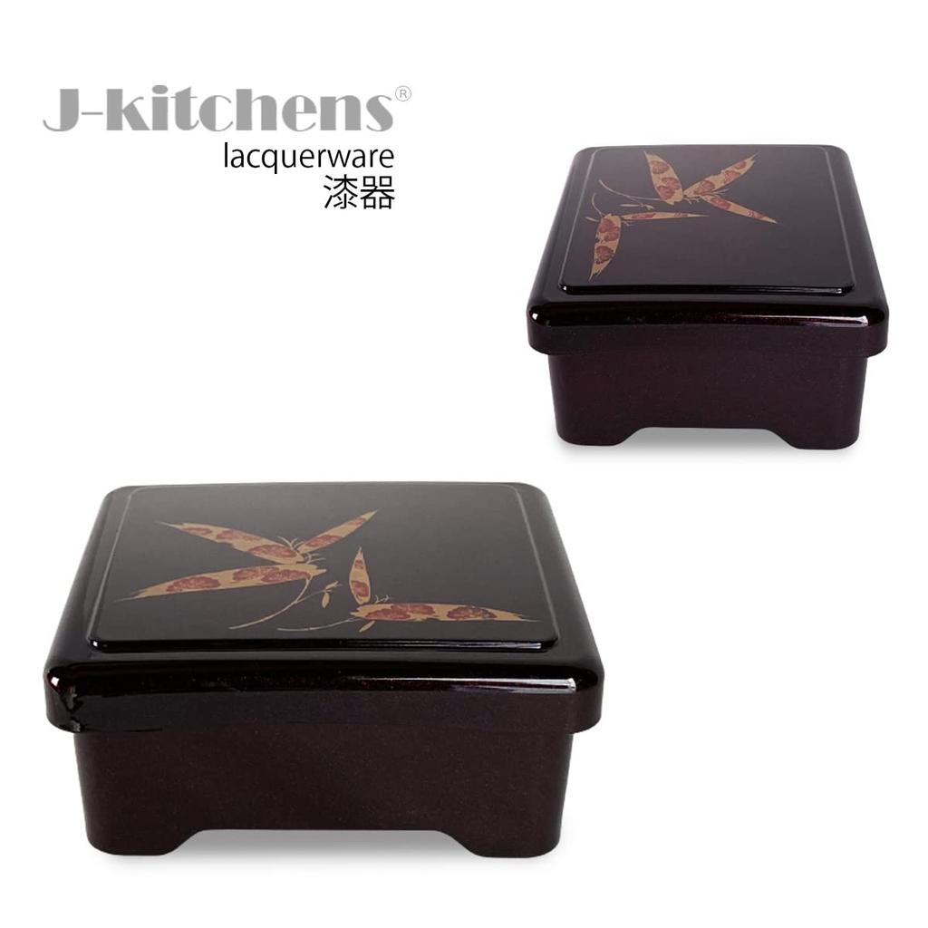 J-кухни в японском стиле Unagi Jyu Box (Коробка Унаги Дзю) 16,8 x 14,4 x 8 см Можно мыть в посудомоечной машине Сделано в Японии PNO.343124