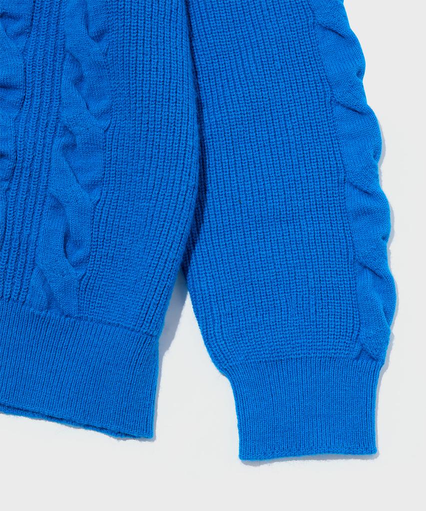 WMC Nerd Cable Knit_Blue