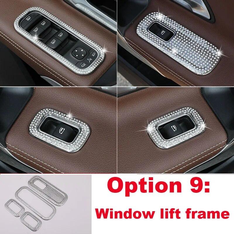 Diamond Sticker For Mercedes Benz A Class W177 V177 A200 A180 + Car Interior Decoration Accessories Sticker