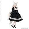 Azone International Iris Collect Layla Добро пожаловать в Mofumofu Обычная волчица-горничная, мягкая виниловая фигурка, коллекционная кукла, масштабная версия Cafe ver. 1/3
