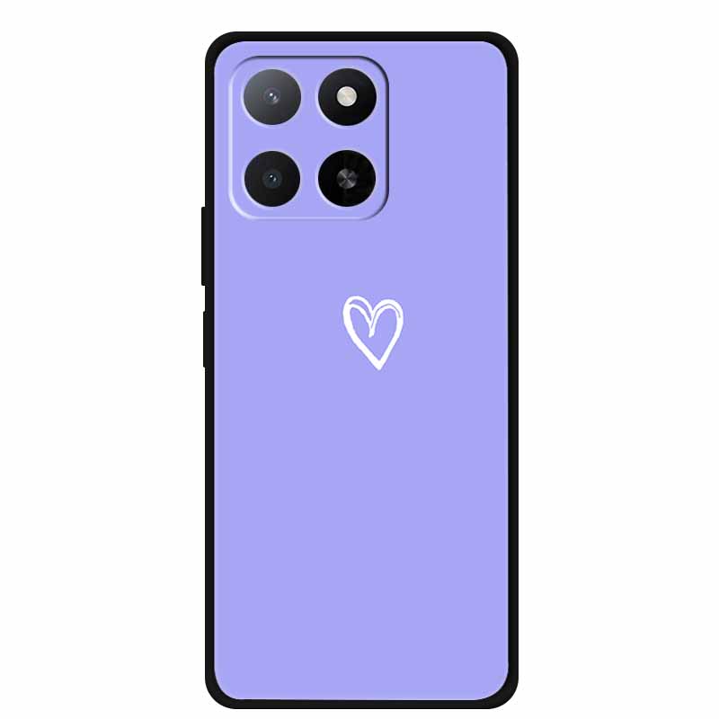 Чехол для телефона Honor X7d 5G 2025 Задняя крышка Чехол X 7 d Ударопрочный Черный Силикон Мягкий Чехол Для Honor 400 Smart Play 10T 5G Чехол