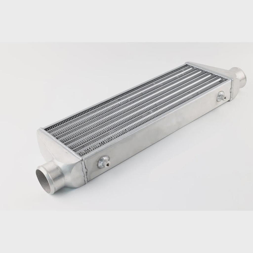 2.5" Aluminum Turbo Intercooler Tube (450x180x65mm) - Universal DIY Car Accessory