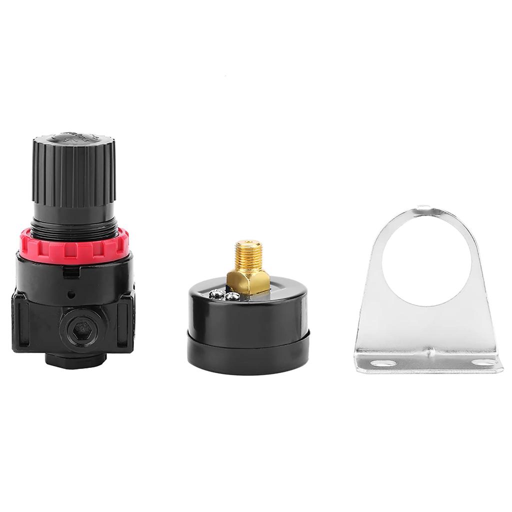 Air Compressor Regulator, G1/4 Diameter, Aluminum, AR2000