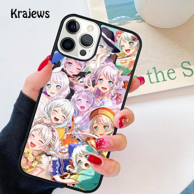 Мягкий чехол для телефона BanG Dream с аниме для iPhone 14 XR X XS Max 5S 6S 7 8 Plus SE 2020 11 12 13 Pro Max, мини-чехол для телефона