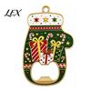 Cute Glove Shape Party Favors Christmas Bottle Opener, Remover with Magnetic Backing, Holiday Kitchen Gadget Accessories Durable Zinc Alloy