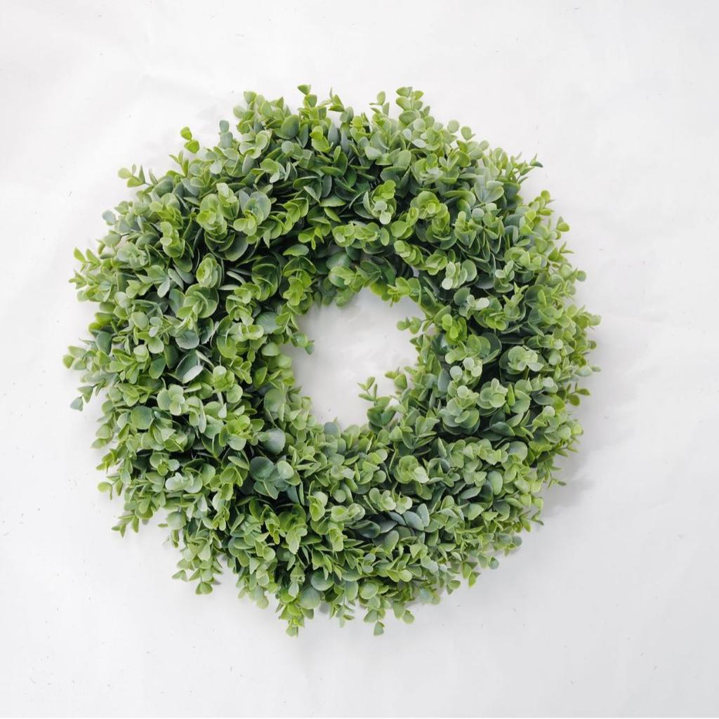37cm/14.6in Eucalyptus Artificial Garland, Holiday Season Hanging Decoration Wedding/garden/pography Props