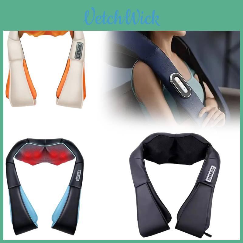Comfortable Usb Charging Neck And Shoulder Massager With Infrared Therapy And 16 Massage Heads
