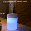 200ML Air Humidifier Ultrasonic Essential Oil Diffuser Low Noise Mini Portable Aromatherapy Sprayer Color LED Lamp Mist Maker for for Home Office Car