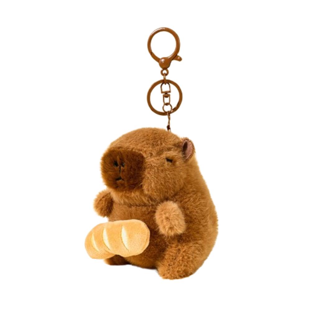Bag Hanging Capybara Keychain Cute Plush Doll Lovely Capybara Key Pendant Jewelry Gift