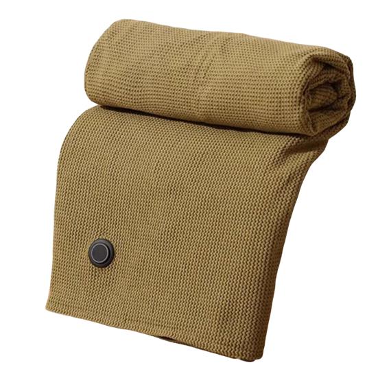 USB-Powered Heated Shawl Blanket Bag 2-in-1 Electric Heating Scarf Blanket Wireless Heated Poncho Foldable Electric Blanket