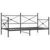 VidaXL Daybed Without Mattress Black 100x200 Cm Steel, Sofa Bed, Comfortable Sofa Bed, Daybed with Mattress, Bed 4104670