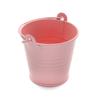 Однотонное мини-ведро, железная корзина для хранения, аксессуары для кукольного домика, домашний сад