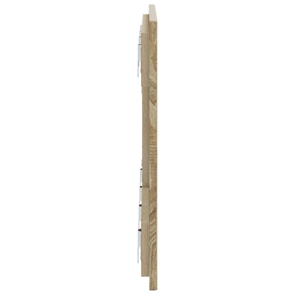 Wall Mounted Headboard EDE Sonoma Oak Engineered Wood