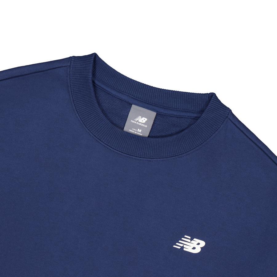 New Balance Мужская толстовка SS25 Морской синий AMT51370-NNY