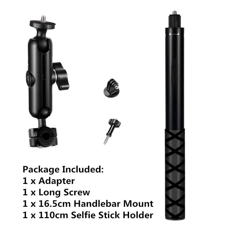 Для GoPro 13 12 11 10 9 8 держатель для мотоцикла и велосипеда кронштейн для крепления на руль для Insta360 X3 X4 DJI OSMO Action 5 Pro аксессуары