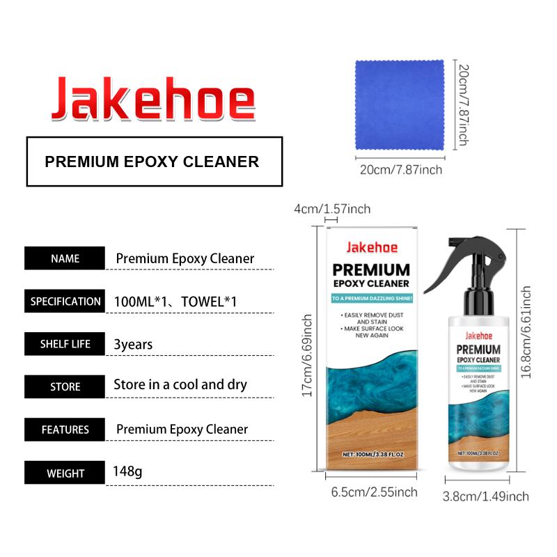 Resin Polish Kit 100ML for Epoxy Countertop and Table Surface Removal Restores Glossy Smooth Appearance