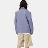 Carhartt WIP SS24 Классическая американская винтажная однотонная удобная однобортная куртка с высоким воротником, опущенной линией плеча, длинным рукавом, Michigan I031519-25A-3K