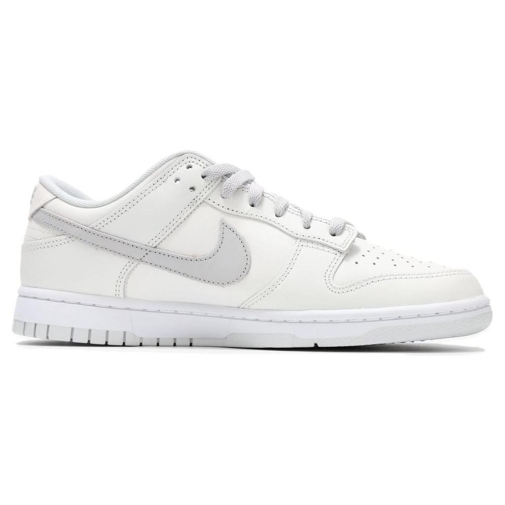 Nike Dunk Low Устойчивые к скольжению и истиранию Низкие кеды для скейтбординга Унисекс Белые HF0730-160(Командачетыре-)