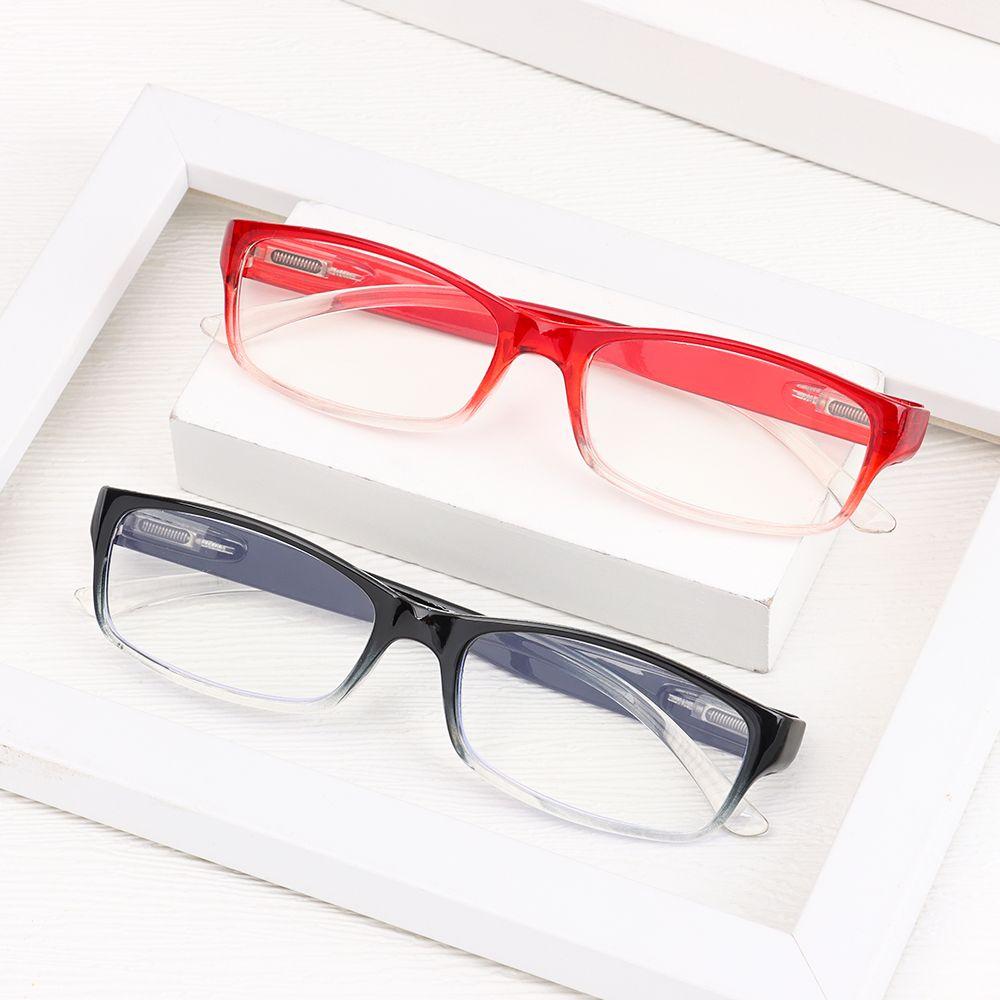 Fashion Vintage Eye Protection Elegant Eyeglasses Ultra Light Frame Anti-Blue Light Reading Glasses
