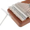 17-клавишное пианино Kalimba для большого пальца с защитой руки Mbira