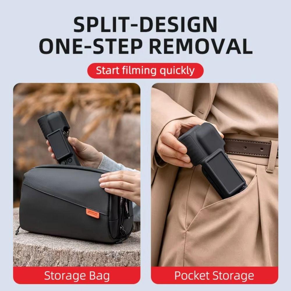 Silicone Protective Case Anti-Scratch Screen Cover for DJI Osmo Pocket 4 Gimbal Camera Accessories